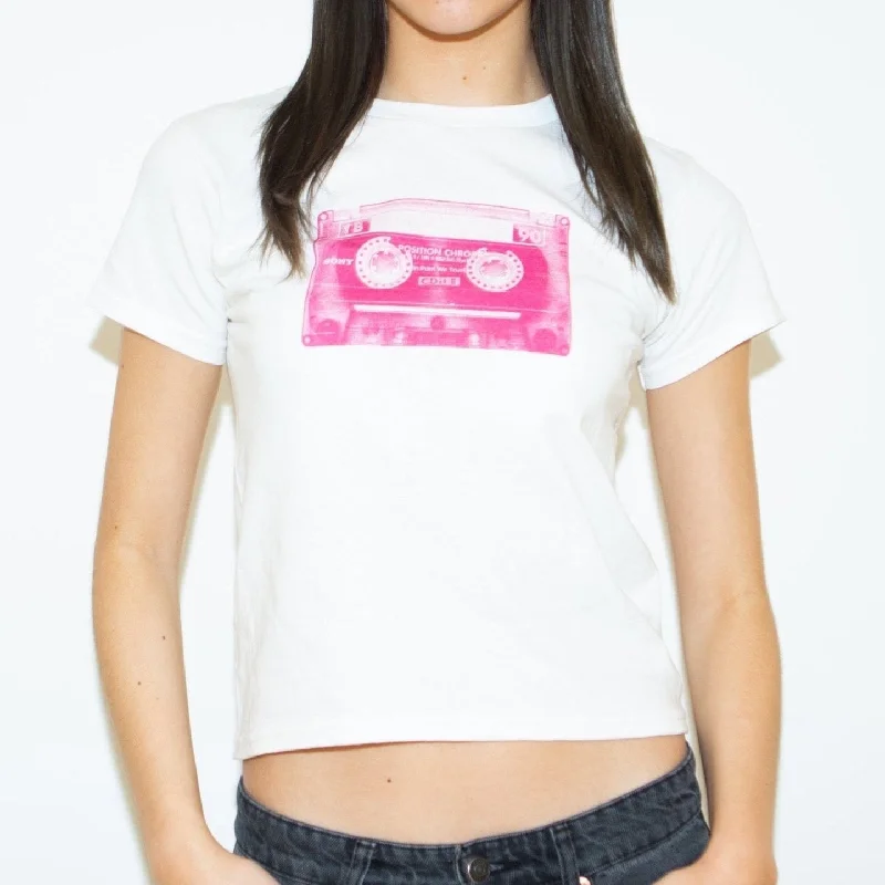 'Face the Music' baby tee