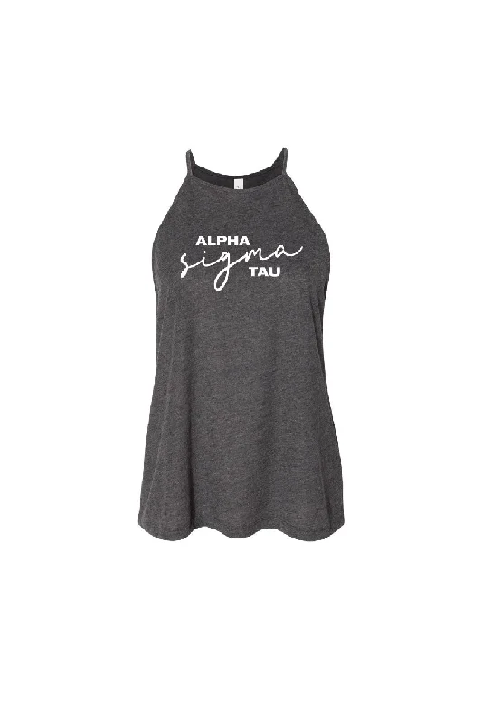 Print to Script High Neck Tank