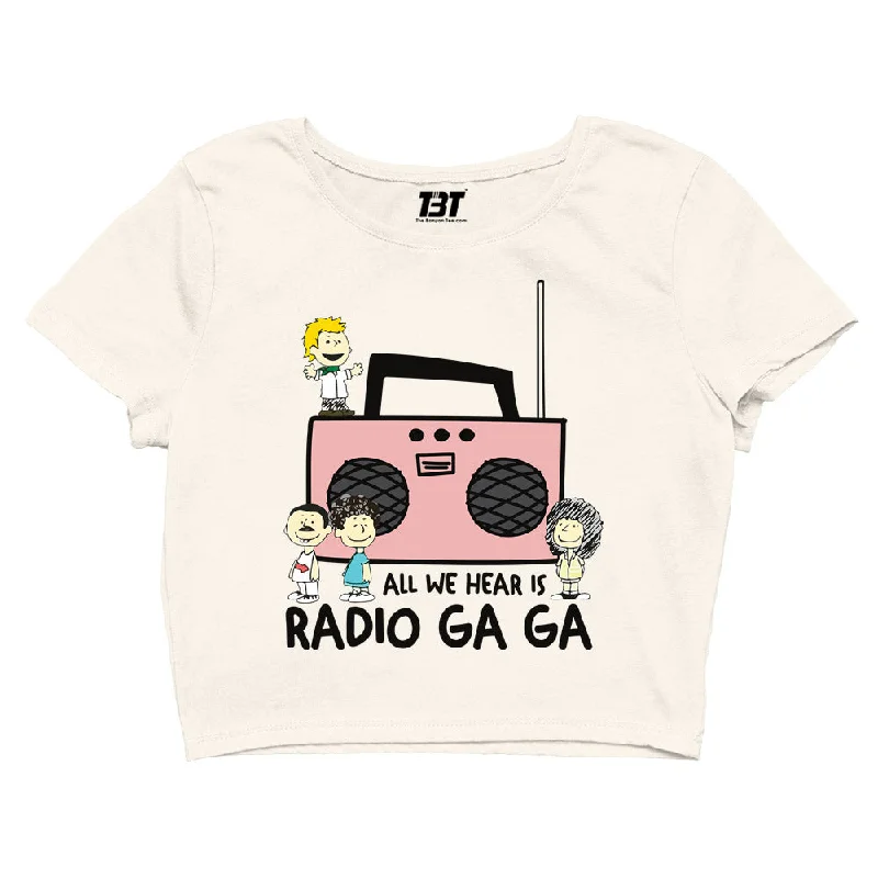 Crop Top - Radio Ga Ga