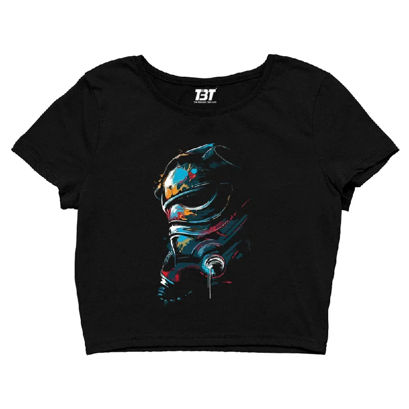 Crop Top - War Helmet