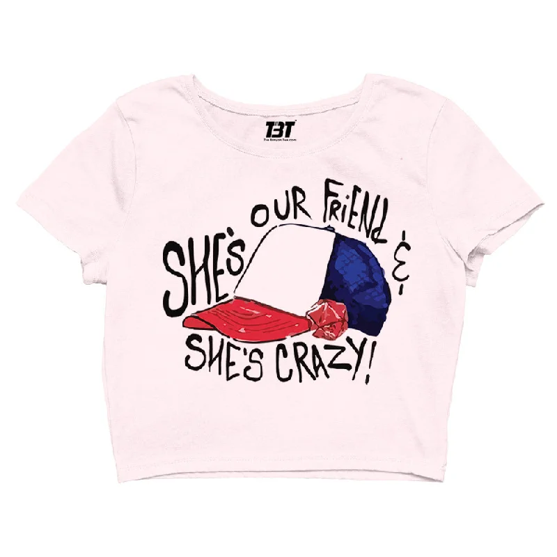 Crop Top - She's Crazy