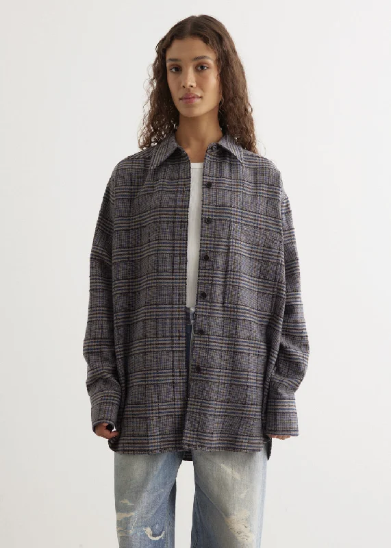 Wool Check Shirt