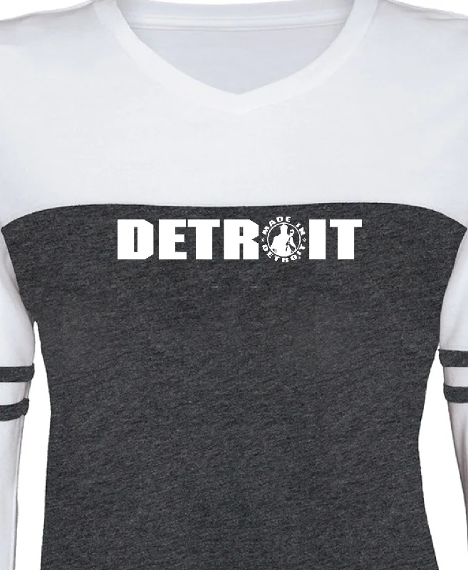 Detroit Block Varsity Long Sleeve