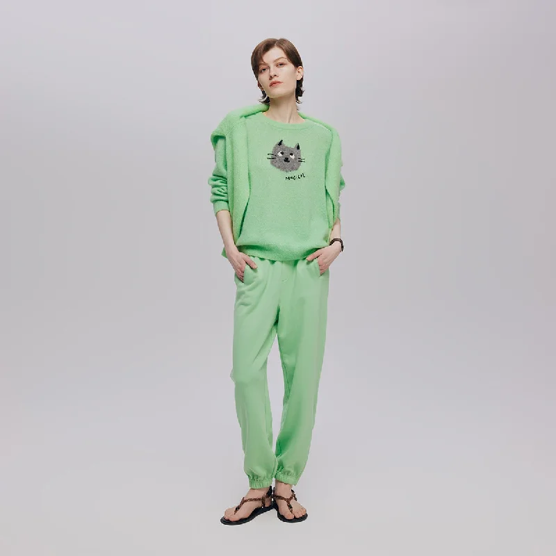 Lapis Green Sweatshirt Pants