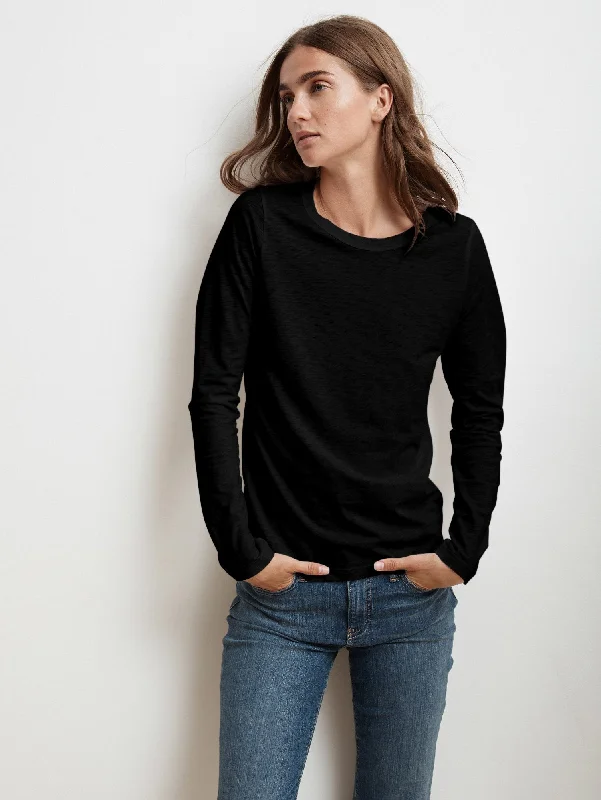 Lizzie Long Sleeve Crew Tee