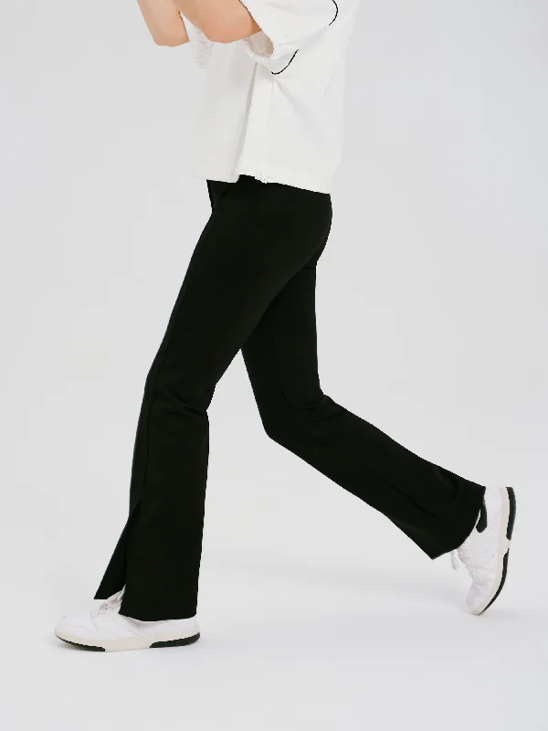 Minimalist Slit Pants