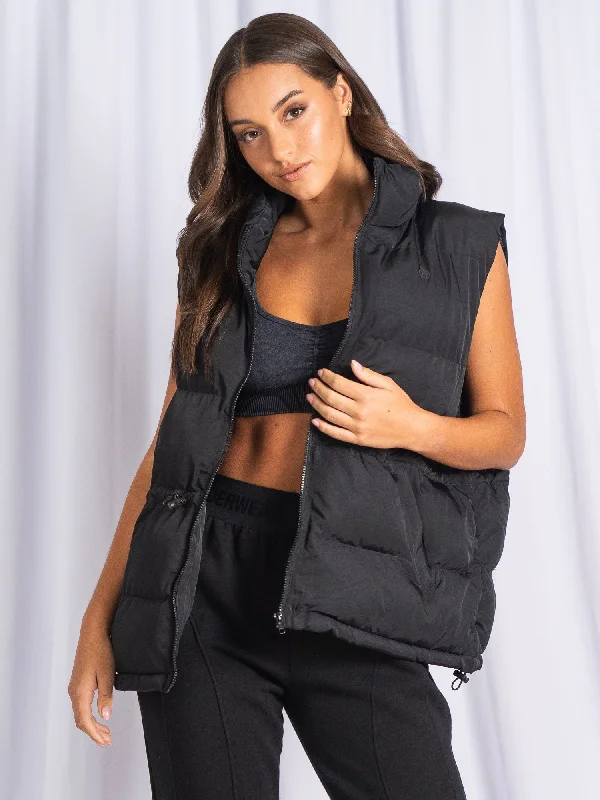 Puffer Vest - Black