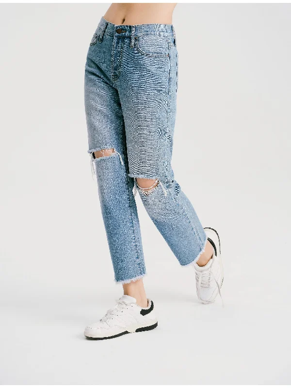 Torn Personality Jeans