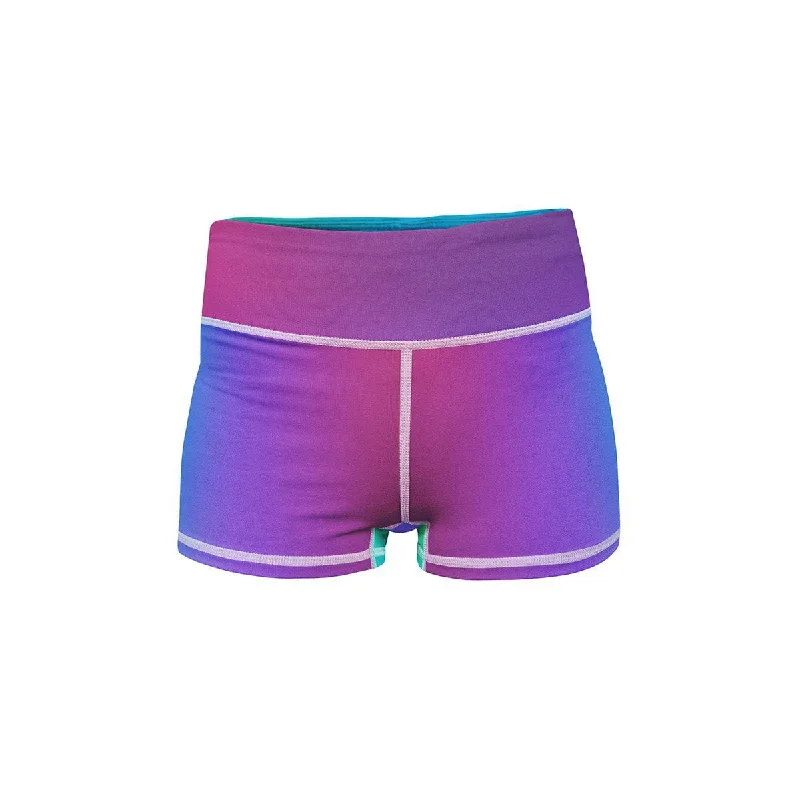 Fluorescent Mirage Yoga Shorts