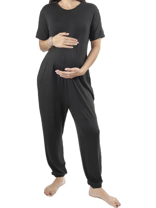 The Jump'n Mama Womens Maternity Slouchy Jumpsuit