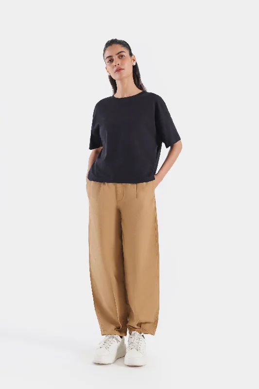 Pleated Slouchy Pants