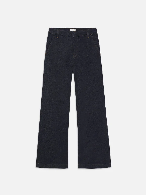 The Tailored Denim Trouser -- Rinse