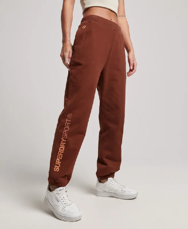 Core Joggers | Fired Brick Brown