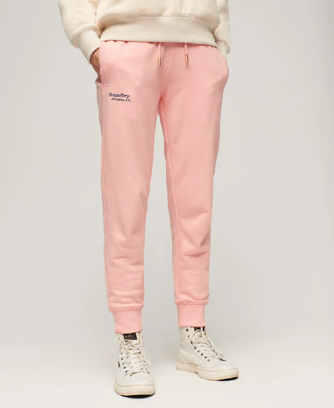 Essential Logo Joggers | Pale Rose Pink