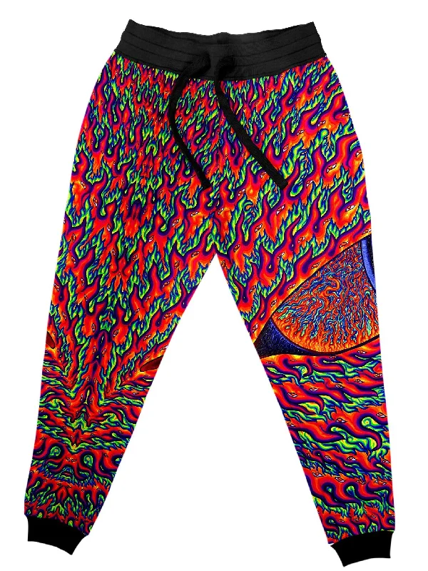 Neon Eye Of The Phoenix Unisex Joggers